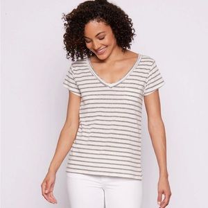 Threads 4 Thought Felicity Striped Tee at Hautelook - Womens Tees NWT